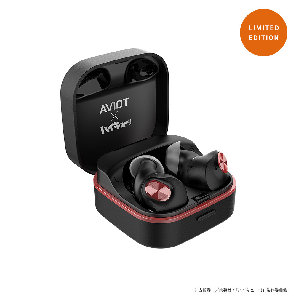 【Pre-order】AVIOT TE-Q3-HK Haikyu!! Collaboration Wireless Earbuds | Shipping in early-December