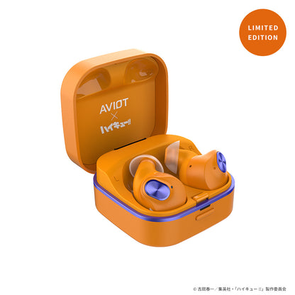 【Pre-order】AVIOT TE-Q3-HK Haikyu!! Collaboration Wireless Earbuds | Shipping in early-December