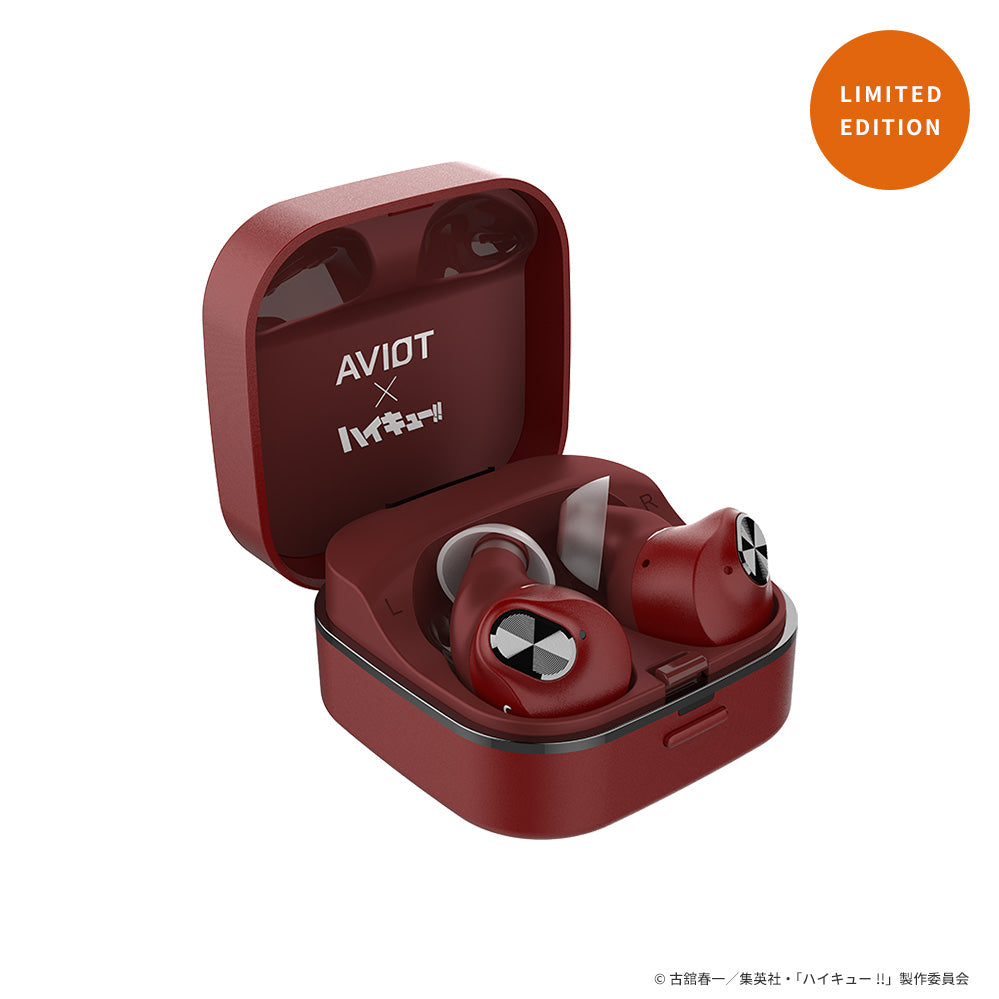 【Pre-order】AVIOT TE-Q3-HK Haikyu!! Collaboration Wireless Earbuds | Shipping in early-December