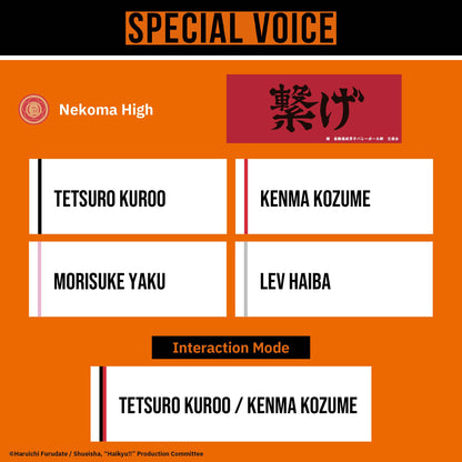 【Pre-order】AVIOT TE-Q3-HK Haikyu!! Collaboration Wireless Earbuds | Shipping in early-December