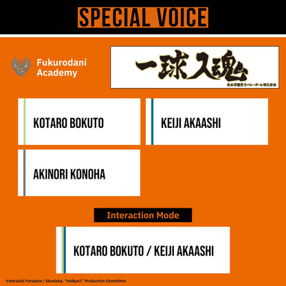 【Pre-order】AVIOT TE-Q3-HK Haikyu!! Collaboration Wireless Earbuds | Shipping in early-December