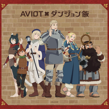 【Pre-order】AVIOT TE-V1R-DJM Delicious in Dungeon Collaboration Wireless Earbuds | Shipping from late November 2026 onwards