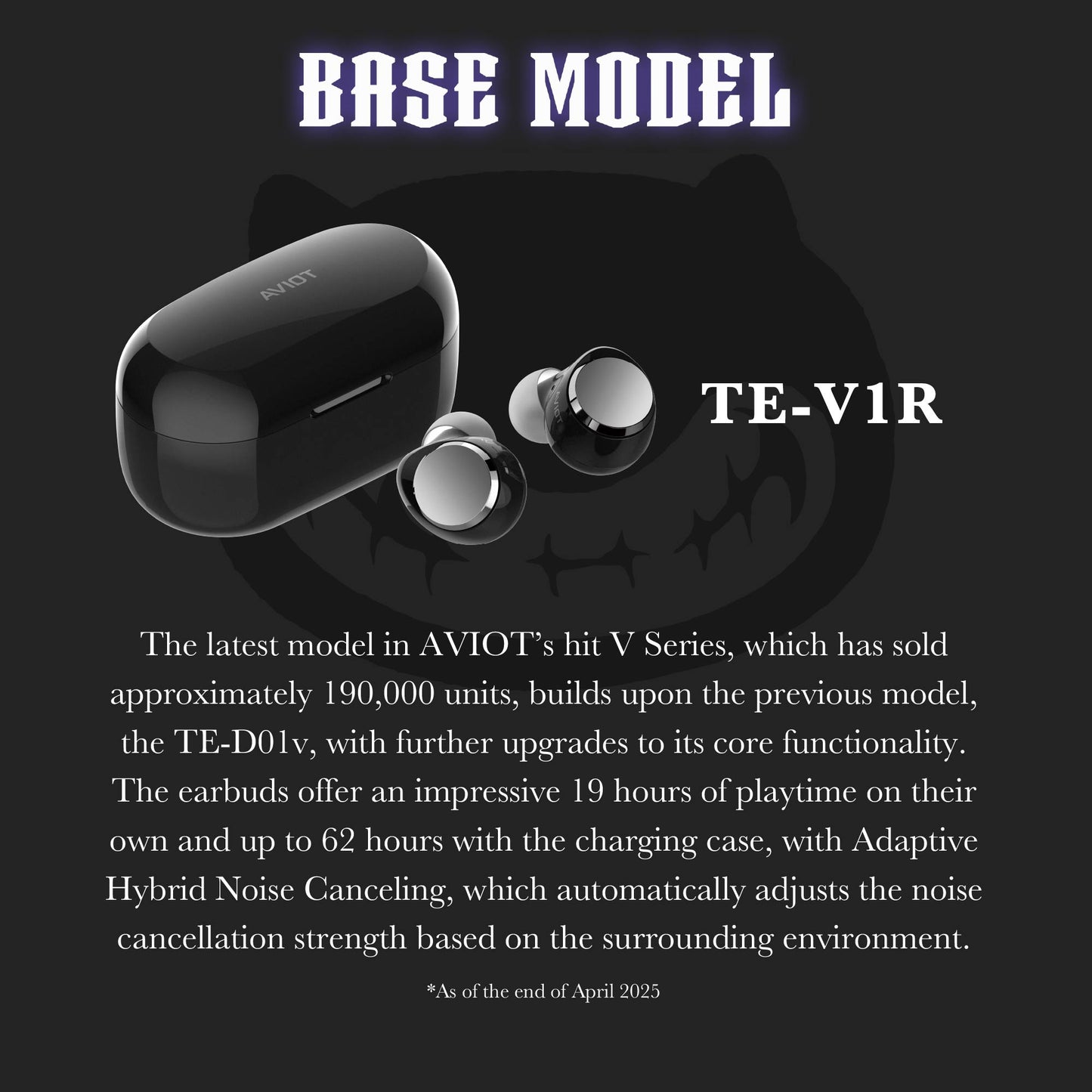 【Pre-order】AVIOT TE-V1R-HE2 hololive English -Advent- Collaboration Wireless Earbuds | Shipping in late November