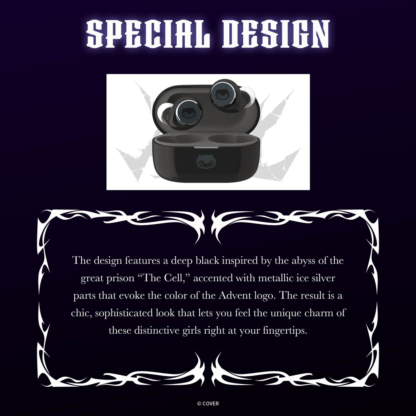 【Pre-order】AVIOT TE-V1R-HE2 hololive English -Advent- Collaboration Wireless Earbuds | Shipping in late November