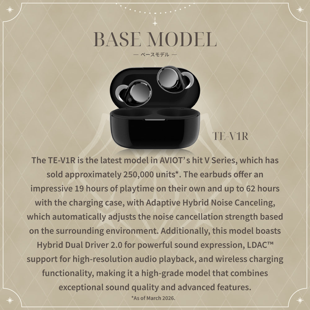【Pre-order】TE-V1R-HE3 hololive English -Promise- Collaboration Wireless Earbuds | Shipping from late November 2026 onwards