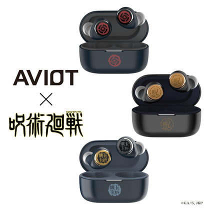 【Pre-order】AVIOT TE-V1R-JK JUJUTSU KAISEN Collaboration Wireless Earbuds | Shipping from late September 2026 onwards