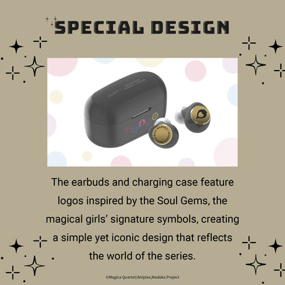 【Pre-order】AVIOT TE-V1R-MMM Madoka Magica Collaboration Wireless Earbuds | Shipping in late-February
