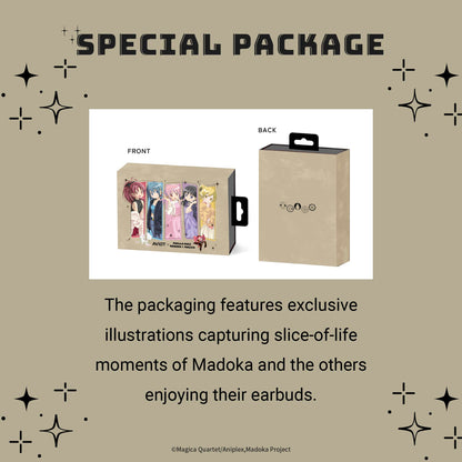 【Pre-order】AVIOT TE-V1R-MMM Madoka Magica Collaboration Wireless Earbuds | Shipping in late-February