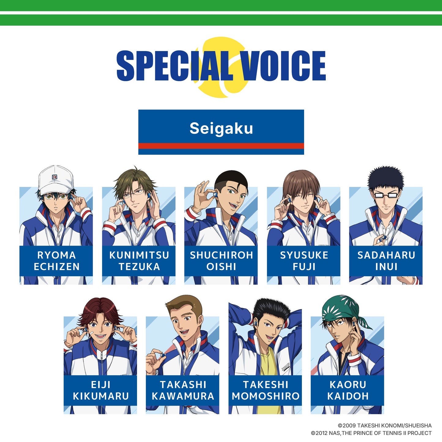 【Pre-order】AVIOT TE-V1R-TP The Prince of Tennis II Collaboration Wireless Earbuds | Shipping in early-December