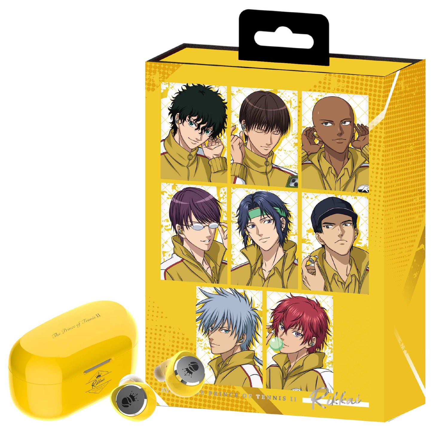 【Pre-order】AVIOT TE-V1R-TP The Prince of Tennis II Collaboration Wireless Earbuds | Shipping in early-December