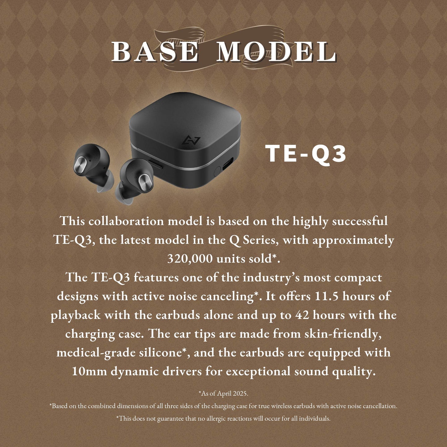 【Pre-order】AVIOT TE-Q3-RBN REBORN! Collaboration Wireless Earbuds | Shipping from late October 2026 onwards