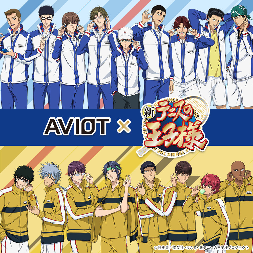 【Pre-order】AVIOT TE-V1R-TP The Prince of Tennis II Collaboration Wireless Earbuds | Shipping in early-December
